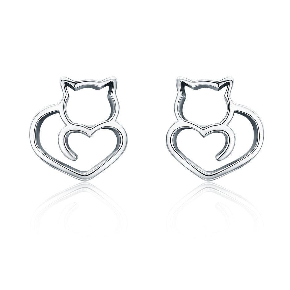 925 Sterling Silver Oxidized Earrings
