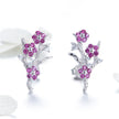 925 Sterling Silver Earrings with Pavé Setting CZ for Women