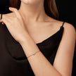 925 Sterling Silver 0.50 Carat Moissanite Bracelet for Women