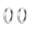 925 Sterling Silver Earrings 1.3*0.3cm for Women