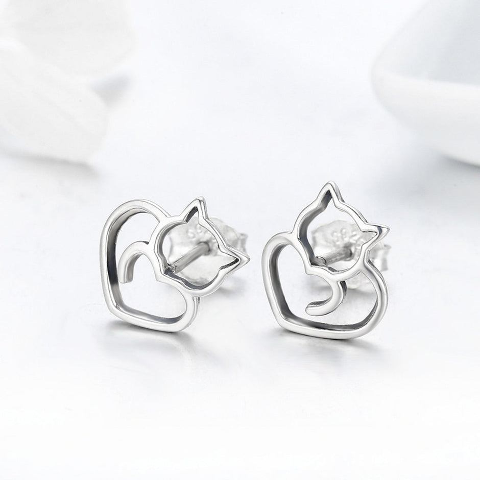 925 Sterling Silver Oxidized Earrings