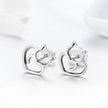 925 Sterling Silver Oxidized Earrings