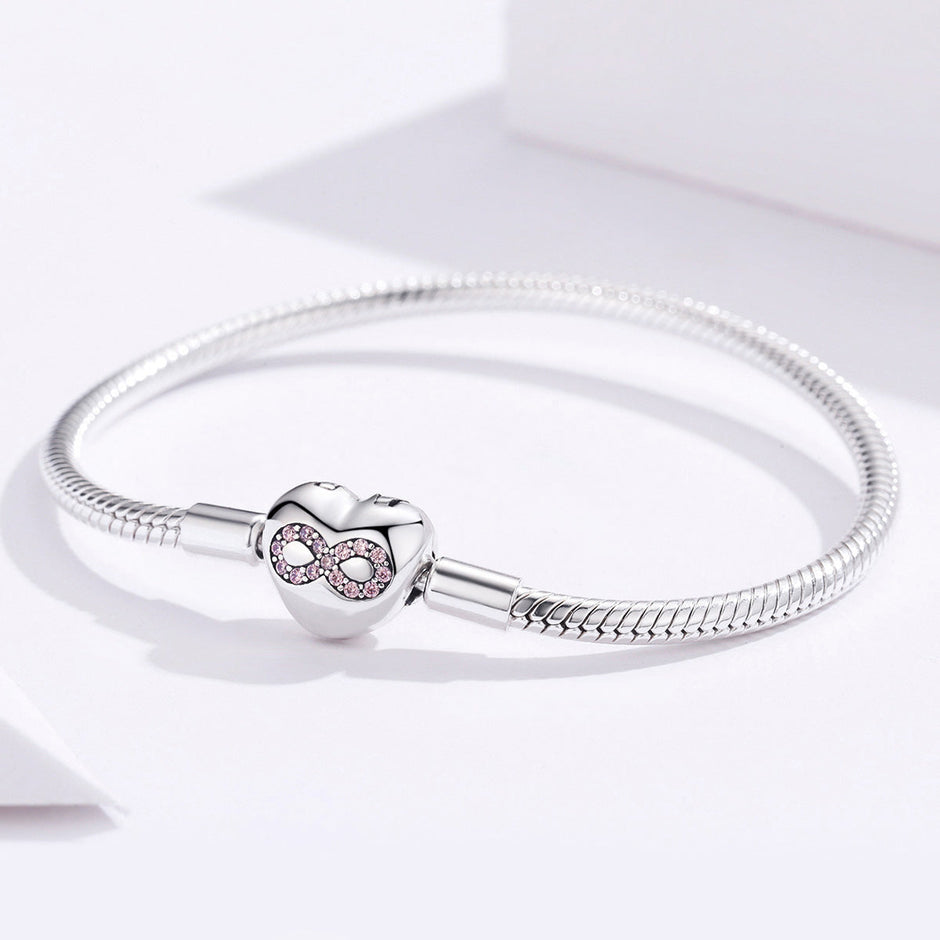 925 Sterling Silver Bracelet 17.0cm for Women