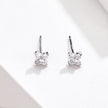 925 Sterling Silver CZ Earrings for Women