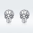 S925 Oxidized Silver Earrings Size 1*0.7cm for Women
