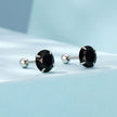 925 Sterling Silver Pavé Setting CZ Earrings for Women