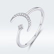 925 Sterling Silver Ring with Pavé Setting CZ