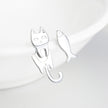 925 Sterling Silver Earrings with Platinum Plating for Women