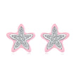 925 Sterling Silver Enamel CZ Earrings for Women