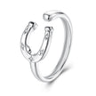 925 Sterling Silver & White Gold Plated Pavé CZ Ring