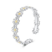 925 Sterling Silver Ring for Women - Style E, 0.4cm Width