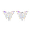 925 Sterling Silver Earrings with Resin and Oxidized Silver for Women