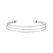 925 Sterling Silver White Gold Plated Bracelet for Women