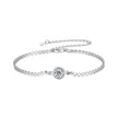 S925 Sterling Silver 5.0mm Moissanite Bracelet for Women