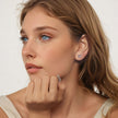 925 Sterling Silver Earrings with Enamel Process for Women
