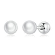 925 Sterling Silver Quality Shell Pearl Earrings for Women