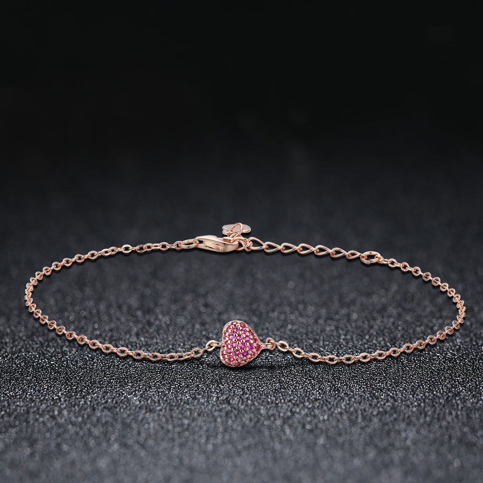 925 Sterling Silver 22cm Bracelet for Women