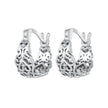 925 Sterling Silver Earrings with Pavé Setting CZ