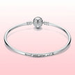 925 Sterling Silver 17.0 cm Oxidized CZ Bracelet for Women