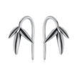925 Sterling Silver Oxidized Silver Earrings for Women