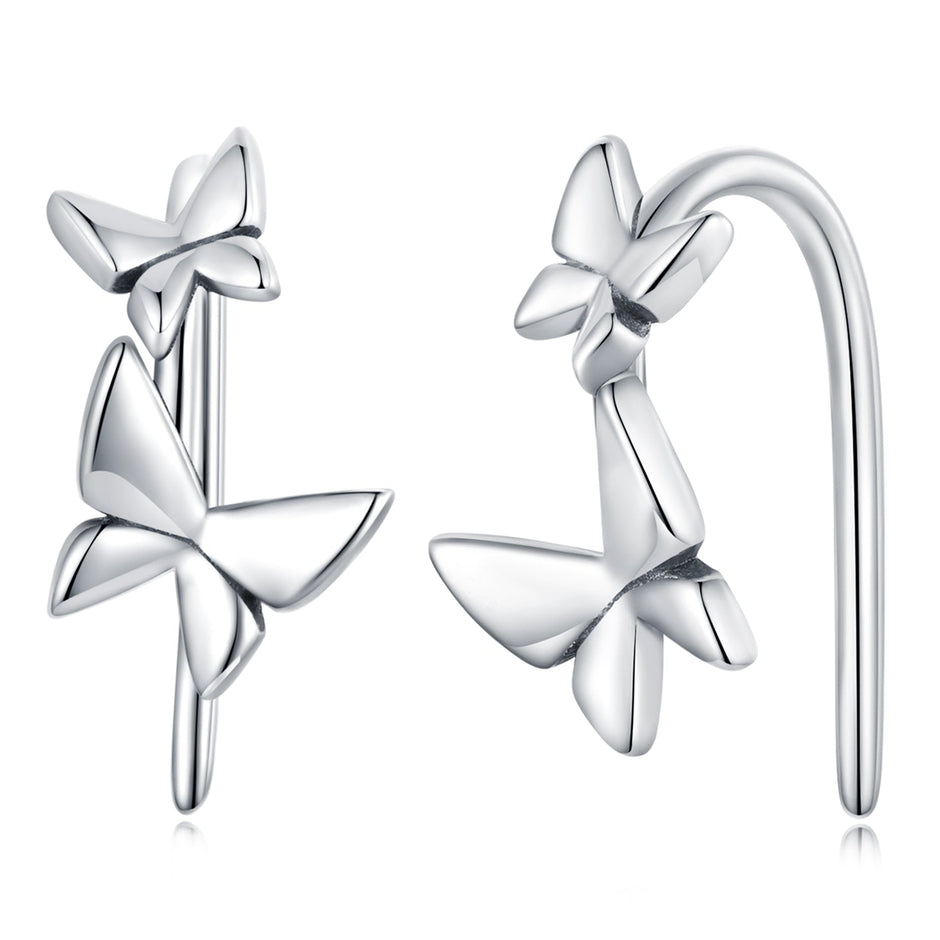 925 Sterling Silver Oxidized Earrings for Women