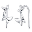 925 Sterling Silver Oxidized Earrings for Women