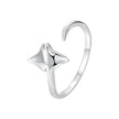 925 Sterling Silver & Plated White Gold 1.7mm Ring for Men