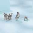 925 Sterling Silver Oxidized Silver Earrings for Women