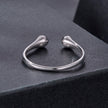 925 Sterling Silver Moissanite Ring Size E