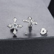 925 Sterling Silver 0.30 Carat Genuine Moissanite Earrings for Women