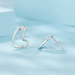 925 Sterling Silver Oxidized Earrings for Women