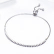 925 Sterling Silver Bracelet 27cm for Women