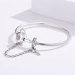 925 Sterling Silver Bracelet 17cm for Women