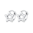 S925 Oxidized Silver 1cm Earrings for Women