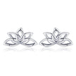 925 Sterling Silver Plated Platinum Earrings