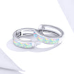 925 Sterling Silver Opal Earrings for Women