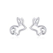 S925 Sterling Silver Plated Platinum Earrings