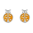 S925 Sterling Silver Enamel Earrings for Women
