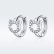 925 Sterling Silver CZ Earrings for Women
