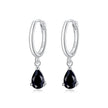 925 Sterling Silver Earrings with Pavé Setting CZ