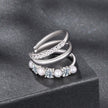 925 Sterling Silver Earrings with Moissanite and Freshwater Pearl for Women, 1.2*1.7cm, White Gold Plated
