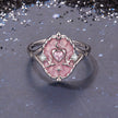 925 Sterling Silver Pendant 0.15cm Enamel CZ Ring for Women
