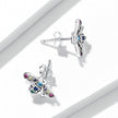 925 Sterling Silver Pavé Setting CZ Earrings for Women