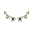 925 Sterling Silver Earrings with Pavé Setting CZ | Size 0.6*1.45cm for Women
