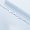 925 Sterling Silver & Plated White Gold CZ Bracelet