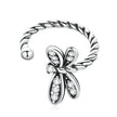 925 Sterling Silver Earrings with Pavé Setting and CZ for Women