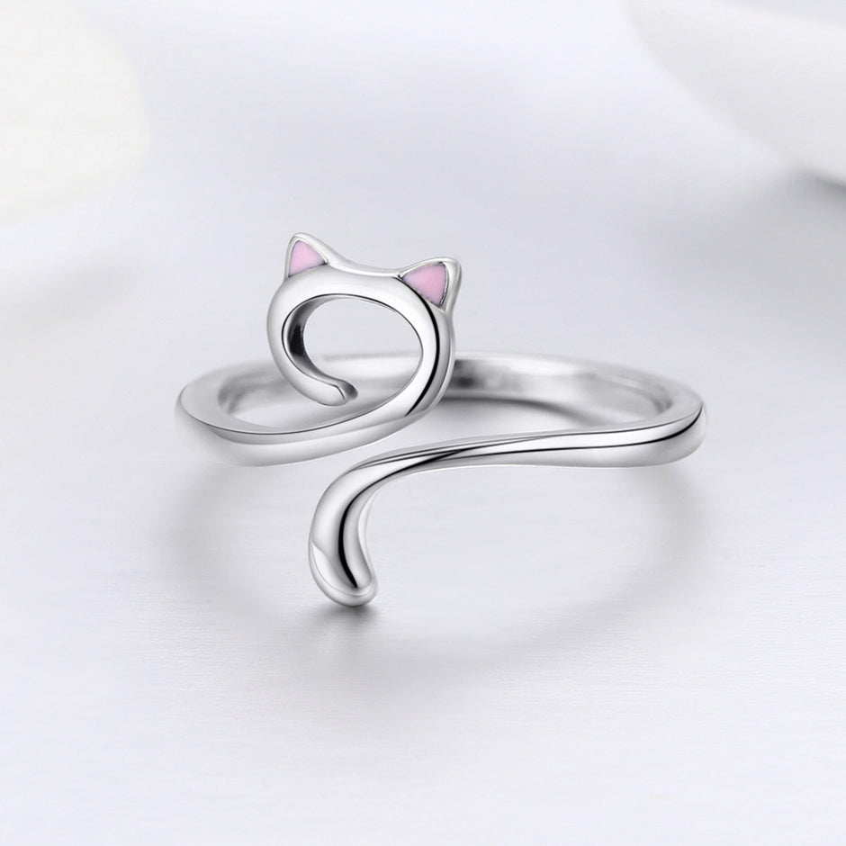 S925 Sterling Silver Adjustable Ring for Women