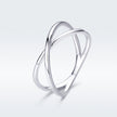925 Sterling Silver Plated Platinum Ring Size 5.0 for Women