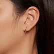 925 Sterling Silver Earrings with Pavé Setting CZ for Women