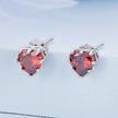 925 Sterling Silver Earrings with Pavé Setting CZ for Women
